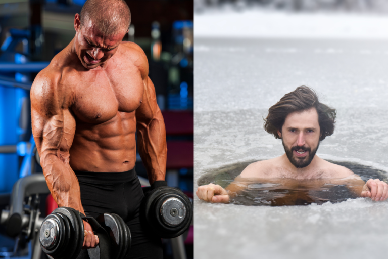 Eisbaden und Muskelregeneration