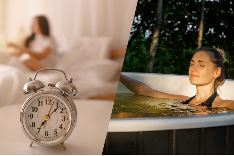 Morgenroutine mit Eisbaden